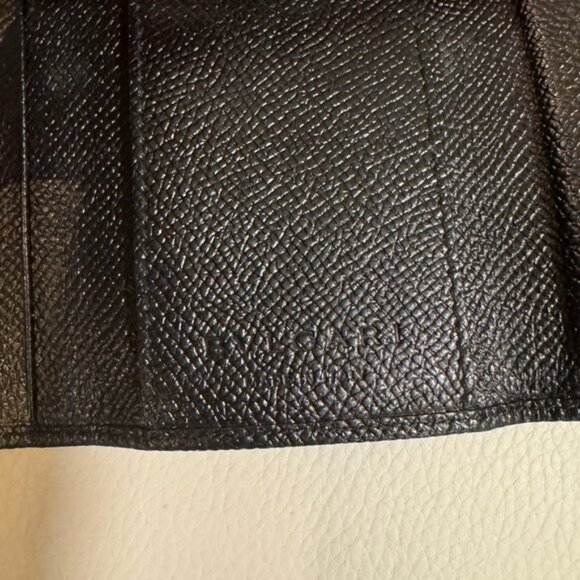 BVLGARI black leather key case - Picture 7 of 7
